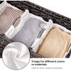 3-Basket Laundry Hamper