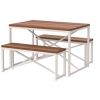 Modern 3-Piece Dining Set Wood