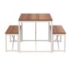 Modern 3-Piece Dining Set Wood