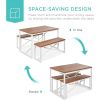 Modern 3-Piece Dining Set Wood
