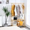Wood Garment Clothes Hanging Rack