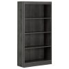 4-Shelf Simple Modern Bookcase Storage Shelf