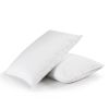 Set of 2 Machine Washable Down Feather Blend Pillow in King size