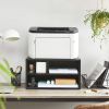 Sturdy Black Metal Office Printer Stand
