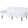 Modern Mid-Century  Futon Sleeper Sofa Bed