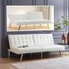 Modern Split Back Futon Sleep Sofa Bed