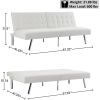 Modern Split Back Futon Sleep Sofa Bed