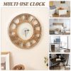 Farmhouse Roman Numerals Wall Clock