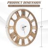 Farmhouse Roman Numerals Wall Clock