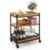 Kitchen Serving Bar Cart