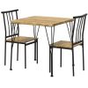 Metal Frame Dining Set