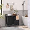 Laundry Sorter Hamper Black/Brown