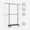 Industrial Style Clothing Garment Rack