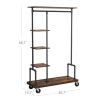 Industrial Metal Pipe Garment Rack,
