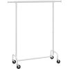 Heavy Duty White Metal Garment Rack