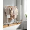 Heavy Duty White Metal Garment Rack