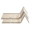 Full Size Bunkie Board, 0.4 in Foldable Bed Board Slats with Connection, Wooden Mattress Support for Full Size Bed, Support under Mattress Boards