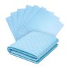 Absorbent Double-Sided Floor Mats (18x22 Inch, Pack of 100)