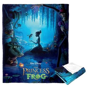 Disney / Disney Princesses, Princess Frog Poster, Silk Touch Throw Blanket, 50"x60"