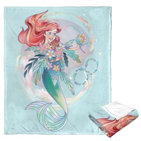 Disney 100 Silk Touch Throw Blanket, 50" x 60", Celebration Ariel