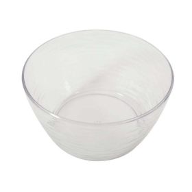 Better Homes & Gardens- Large Clear Round Acrylic Serving Bowl