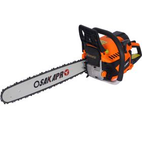 Chainsaw gas 20inch ,52cc Gasoline Chain Saw for Trees ,Wood Cutting 2-cycle EPA Compliant