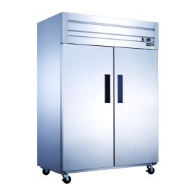 D55AF Commercial Upright Reach-in Refrigerator made by stainless steel