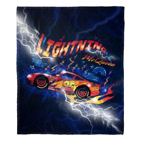 Cars; Sizzling McQueen Aggretsuko Comics Silk Touch Throw Blanket; 50" x 60"
