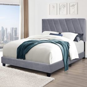 GRAY QUEEN SIZE ADJUSTABLE BED