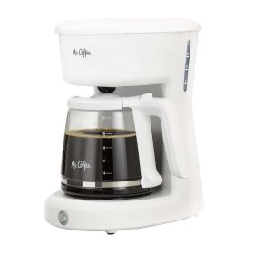 12-Cup Switch Coffee Maker, White