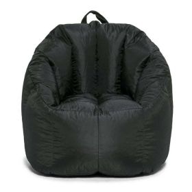 Joey Bean Bag Chair, Smartmax, Kids/Teens, 2.5ft, Black