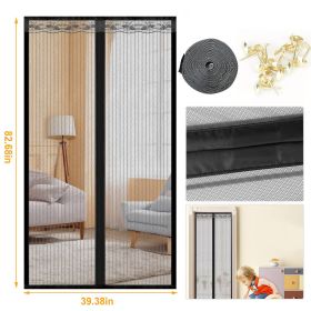 Magnetic Mesh Curtain Hands-free Fly Mesh Door Curtain