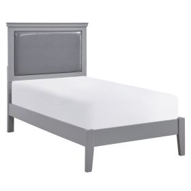 Twin Size Panel Bed