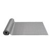 Garage Floor Mat 4.9x19ft Vinyl Garage Flooring Roll Anti-Slide Diamond Texture Gray Garage Mats for Under Car 93 sqft Covering Space DIY PVC Garage F