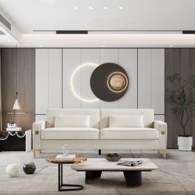 Modern Velvet Sofa for Living Room