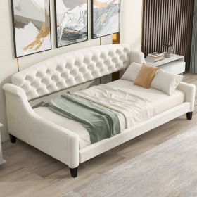 Modern Luxury Tufted Button Daybed