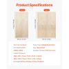 Full Size Bunkie Board, 0.4 in Foldable Bed Board Slats with Connection, Wooden Mattress Support for Full Size Bed, Support under Mattress Boards