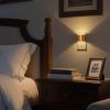 LED Night Light[2 Pack], Golden Night Lights Plug into Wall, 3 Level Brightness Adjustable Plug in Night Light, Dusk to Dawn Sensor