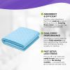 Absorbent Double-Sided Floor Mats (18x22 Inch, Pack of 100)