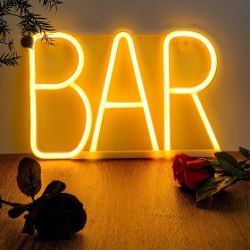 1pc, BAR Neon Light (Color: Warm)